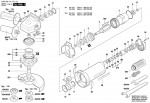 Bosch 0 607 352 115 550 WATT-SERIE Angle Grinder Spare Parts